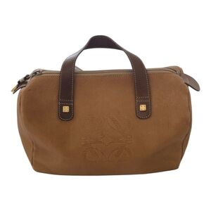 Vintage Loewe Anagram Boston Bag / Top Handle